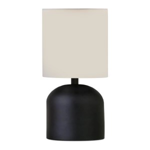 meg-GP029-0142,2-0 ΦΩΤΙΣΤΙΚΟ ΕΠΙΤΡΑΠΕΖΙΟ NEHORA MEGAPAP E27 ΜΕΤΑΛΛΙΚΟ - ΥΦΑΣΜΑ PVC ΧΡΩΜΑ ΜΑΥΡΟ - ΚΡΕΜ Ø15X30ΕΚ.