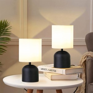 meg-GP029-0142,2-1 ΦΩΤΙΣΤΙΚΟ ΕΠΙΤΡΑΠΕΖΙΟ NEHORA MEGAPAP E27 ΜΕΤΑΛΛΙΚΟ - ΥΦΑΣΜΑ PVC ΧΡΩΜΑ ΜΑΥΡΟ - ΚΡΕΜ Ø15X30ΕΚ.