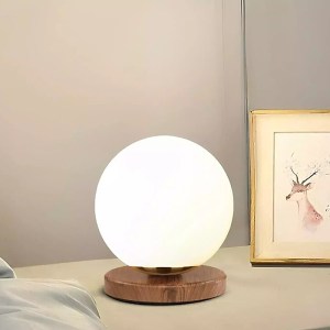 meg-GP029-0151,1-1 ΦΩΤΙΣΤΙΚΟ ΕΠΙΤΡΑΠΕΖΙΟ ONDA MEGAPAP E27 ΞΥΛΙΝΟ -  ΓΥΑΛΙΝΟ ΧΡΩΜΑ ΦΥΣΙΚΟ - ΛΕΥΚΟ Ø15X22ΕΚ.