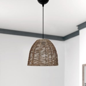 meg-GP029-0154,1-1 ΦΩΤΙΣΤΙΚΟ ΟΡΟΦΗΣ CASCAIS MEGAPAP E27 ΑΠΟ ΣΧΟΙΝΙ ΜΟΝΟΦΩΤΟ ΧΡΩΜΑ ΦΥΣΙΚΟ Ø31X70ΕΚ.