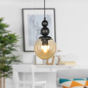 meg-GP030-0044,1-1 ΦΩΤΙΣΤΙΚΟ ΟΡΟΦΗΣ LATONA MEGAPAP E27 ΜΕΤΑΛΛΙΚΟ ΜΟΝΟΦΩΤΟ ΧΡΩΜΑ ΜΑΥΡΟ 15X15X70ΕΚ.