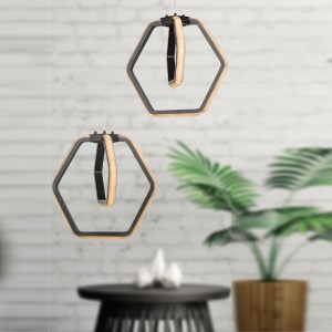 meg-GP030-0062,1-1 ΦΩΤΙΣΤΙΚΟ ΟΡΟΦΗΣ LED HOLT MEGAPAP ΜΕΤΑΛΛΙΚΟ ΧΡΩΜΑ ΜΑΥΡΟ 20X20X68ΕΚ.