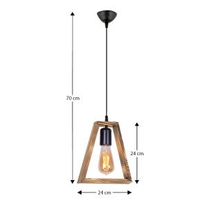 meg-GP036-0045,1-2 ΦΩΤΙΣΤΙΚΟ ΟΡΟΦΗΣ ESELA MEGAPAP E27 ΞΥΛΙΝΟ ΜΟΝΟΦΩΤΟ ΧΡΩΜΑ ΦΥΣΙΚΟ 24X4X70ΕΚ.