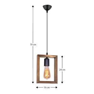 meg-GP036-0046,1-2 ΦΩΤΙΣΤΙΚΟ ΟΡΟΦΗΣ ESELA MEGAPAP E27 ΞΥΛΙΝΟ ΜΟΝΟΦΩΤΟ ΧΡΩΜΑ ΦΥΣΙΚΟ 16X4X70ΕΚ.