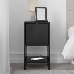 meg-GP037-0010,7-2 ΚΟΜΟΔΙΝΟ EMA MEGAPAP ΧΡΩΜΑ ΜΑΥΡΟ 30X30X55ΕΚ.
