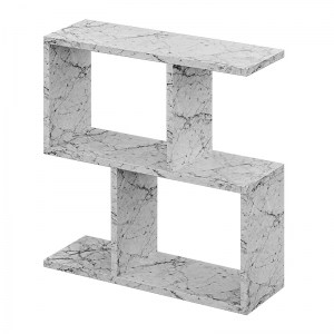 meg-GP037-0018,10-3 ΒΟΗΘΗΤΙΚΟ ΤΡΑΠΕΖΑΚΙ HOMEMANIA MEGAPAP ΧΡΩΜΑ ΛΕΥΚΟ ΕΦΕ ΜΑΡΜΑΡΟΥ 60X20X60ΕΚ.