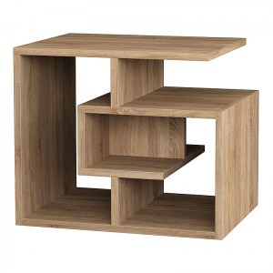 meg-GP037-0023,1-1 ΒΟΗΘΗΤΙΚΟ ΤΡΑΠΕΖΑΚΙ ΜΕΛΑΜΙΝΗΣ DEDALO MEGAPAP ΧΡΩΜΑ ΦΥΣΙΚΟ ΟΞΙΑΣ 54X40X45ΕΚ.