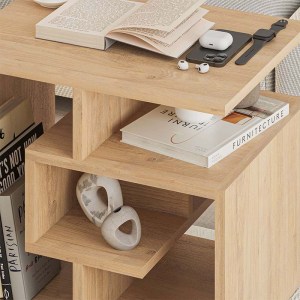 meg-GP037-0023,1-4 ΒΟΗΘΗΤΙΚΟ ΤΡΑΠΕΖΑΚΙ LABIRENT MEGAPAP ΧΡΩΜΑ ΦΥΣΙΚΟ ΟΞΙΑΣ 54X40X45ΕΚ.