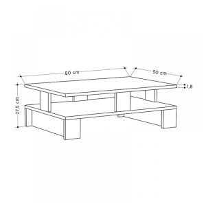 meg-GP037-0030,1-5 ΤΡΑΠΕΖΑΚΙ ΣΑΛΟΝΙΟΥ MANSU MEGAPAP ΧΡΩΜΑ ΦΥΣΙΚΟ ΟΞΙΑΣ 80X50X27ΕΚ.