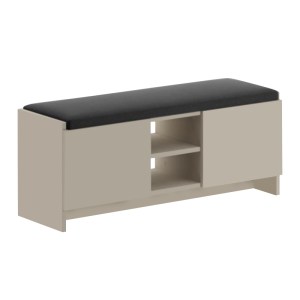 meg-GP037-0045,7-4 ΠΑΠΟΥΤΣΟΘΗΚΗ ZULLA MEGAPAP ΧΡΩΜΑ SANDSTONE 110X37X43ΕΚ.