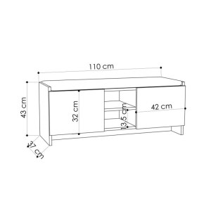 meg-GP037-0045,7-5 ΠΑΠΟΥΤΣΟΘΗΚΗ ZULLA MEGAPAP ΧΡΩΜΑ SANDSTONE 110X37X43ΕΚ.
