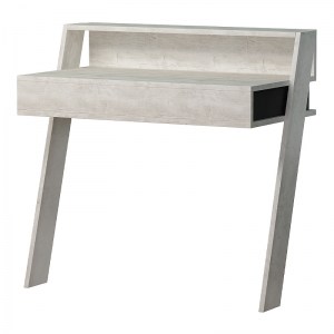 meg-GP037-0062,1-3 ΓΡΑΦΕΙΟ ΕΡΓΑΣΙΑΣ COWORK MEGAPAP ΑΠΟ ΜΕΛΑΜΙΝΗ ΧΡΩΜΑ ΛΕΥΚΟ ΑΝΤΙΚΕ 94X50X91ΕΚ.