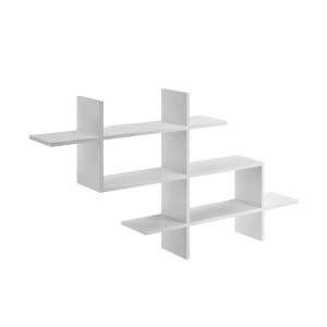 meg-GP037-0084,5-3 ΡΑΦΙΕΡΑ ΤΟΙΧΟΥ HALIC MEGAPAP ΧΡΩΜΑ ΛΕΥΚΟ 150X22X82ΕΚ.