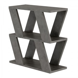 meg-GP037-0095,2-1 ΤΡΑΠΕΖΑΚΙ ΒΟΗΘΗΤΙΚΟ LAZENA MEGAPAP ΜΕΛΑΜΙΝΗΣ ΧΡΩΜΑ ΑΝΘΡΑΚΙ 60X22X57ΕΚ.