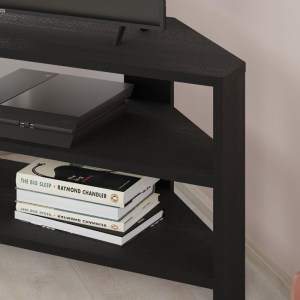 meg-GP037-0173,4-1 ΕΠΙΠΛΟ ΤΗΛΕΟΡΑΣΗΣ ΓΩΝΙΑΚΟ THALES MEGAPAP ΧΡΩΜΑ BLACK WOOD 110X36X45ΕΚ.
