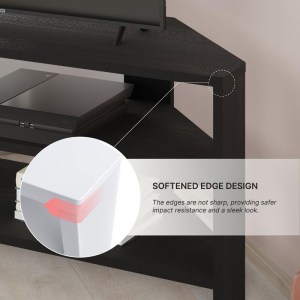 meg-GP037-0173,4-2 ΕΠΙΠΛΟ ΤΗΛΕΟΡΑΣΗΣ ΓΩΝΙΑΚΟ THALES MEGAPAP ΧΡΩΜΑ BLACK WOOD 110X36X45ΕΚ.