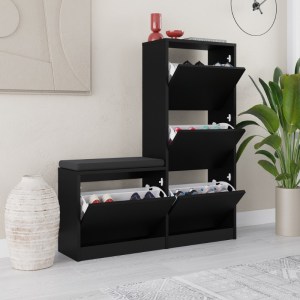 meg-GP037-0188,5-1 ΠΑΠΟΥΤΣΟΘΗΚΗ ΜΕΛΑΜΙΝΗΣ DUDE MEGAPAP ΧΡΩΜΑ ΜΑΥΡΟ 104,8X26X118,5ΕΚ.