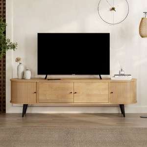meg-GP037-0202,1-2 ΕΠΙΠΛΟ ΤΗΛΕΟΡΑΣΗΣ GENTLE MEGAPAP ΧΡΩΜΑ SAPPHIRE OAK 180X40X52ΕΚ.