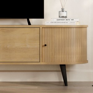meg-GP037-0202,1-3 ΕΠΙΠΛΟ ΤΗΛΕΟΡΑΣΗΣ GENTLE MEGAPAP ΧΡΩΜΑ SAPPHIRE OAK 180X40X52ΕΚ.