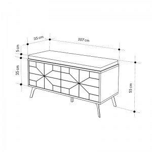 meg-GP037-0211,1-5 ΠΑΠΟΥΤΣΟΘΗΚΗ DUNE MEGAPAP ΧΡΩΜΑ ΑΝΟΙΧΤΟ ΚΑΦΕ 107X35X55ΕΚ.