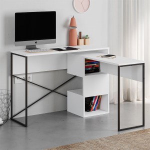 meg-GP037-0222,1-1 ΓΡΑΦΕΙΟ ΕΡΓΑΣΙΑΣ ΠΟΛΥΜΟΡΦΙΚΟ BADAU MEGAPAP ΧΡΩΜΑ ΛΕΥΚΟ 110X37,2X77ΕΚ.