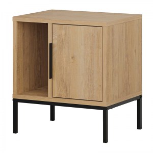 meg-GP037-0233,1-3 ΚΟΜΟΔΙΝΟ GLYNN MEGAPAP ΧΡΩΜΑ SAPHHIRE OAK 45X35X50ΕΚ.