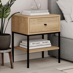meg-GP037-0234,1-0 ΚΟΜΟΔΙΝΟ LISA MEGAPAP ΧΡΩΜΑ SAPHHIRE OAK 45X35X56ΕΚ.