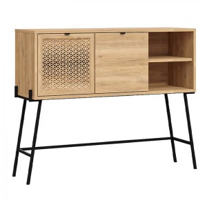 meg-GP037-0238,1-4 ΚΟΝΣΟΛΑ NAIVE MEGAPAP ΧΡΩΜΑ SAPPHIRE OAK 116X35,5X91ΕΚ.