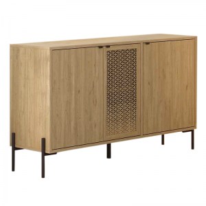 meg-GP037-0240,1-1 ΜΠΟΥΦΕΣ NAIVE MEGAPAP ΧΡΩΜΑ SAPPHIRE OAK 126X40X80ΕΚ.