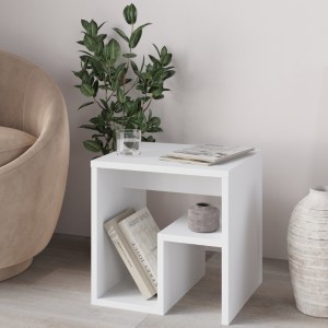 meg-GP037-0245,1-0 ΤΡΑΠΕΖΑΚΙ ΒΟΗΘΗΤΙΚΟ - ΚΟΜΟΔΙΝΟ BON MEGAPAP ΧΡΩΜΑ ΛΕΥΚΟ 40X35X40ΕΚ.