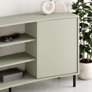 meg-GP037-0257,1-3 ΜΠΟΥΦΕΣ FREM MEGAPAP ΧΡΩΜΑ ASH GREEN 150X40X81ΕΚ.