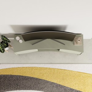 meg-GP037-0258,1-3 ΕΠΙΠΛΟ ΤΗΛΕΟΡΑΣΗΣ FREM MEGAPAP ΧΡΩΜΑ ASH GREEN 150X40X55ΕΚ.