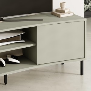 meg-GP037-0258,1-4 ΕΠΙΠΛΟ ΤΗΛΕΟΡΑΣΗΣ FREM MEGAPAP ΧΡΩΜΑ ASH GREEN 150X40X55ΕΚ.