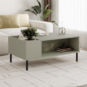 meg-GP037-0259,1-0 ΤΡΑΠΕΖΑΚΙ ΣΑΛΟΝΙΟΥ VENA MEGAPAP ΧΡΩΜΑ ASH GREEN 100X60X42ΕΚ.