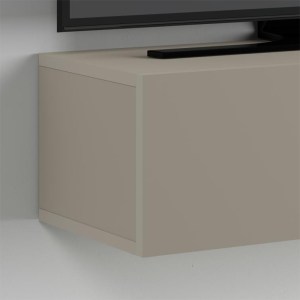 meg-GP037-0266,1-4 ΕΠΙΠΛΟ ΤΗΛΕΟΡΑΣΗΣ ΕΠΙΤΟΙΧΙΟ FRANCY MEGAPAP ΧΡΩΜΑ SANDSTONE 135X31,7X25ΕΚ.