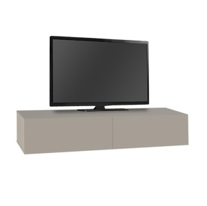 meg-GP037-0266,1-5 ΕΠΙΠΛΟ ΤΗΛΕΟΡΑΣΗΣ ΕΠΙΤΟΙΧΙΟ FRANCY MEGAPAP ΧΡΩΜΑ SANDSTONE 135X31,7X25ΕΚ.