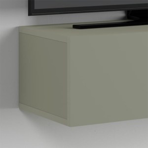 meg-GP037-0266,2-4 ΕΠΙΠΛΟ ΤΗΛΕΟΡΑΣΗΣ ΕΠΙΤΟΙΧΙΟ FRANCY MEGAPAP ΧΡΩΜΑ ASH GREEN 135X31,7X25ΕΚ.
