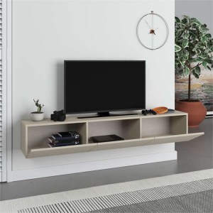 meg-GP037-0267,1-1 ΕΠΙΠΛΟ ΤΗΛΕΟΡΑΣΗΣ ΕΠΙΤΟΙΧΙΟ FRANCY MEGAPAP ΧΡΩΜΑ SANDSTONE 180X30X30ΕΚ.