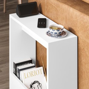 meg-GP037-0270,1-1 ΤΡΑΠΕΖΑΚΙ ΒΟΗΘΗΤΙΚΟ SIMPI MEGAPAP ΧΡΩΜΑ ΛΕΥΚΟ 55X20X60ΕΚ.