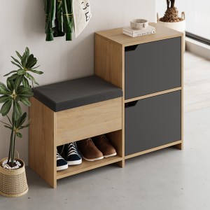 meg-GP037-0285,1-0 ΠΑΠΟΥΤΣΟΘΗΚΗ HAVEN MEGAPAP ΧΡΩΜΑ SAPPHIRE OAK - ΑΝΘΡΑΚΙ 101X35X80,4ΕΚ.