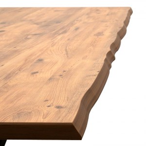 meg-GP038-0003,1-1 ΤΡΑΠΕΖΙ WALTER MEGAPAP MDF - ΜΕΤΑΛΛΙΚΟ ΧΡΩΜΑ ΑΚΑΚΙΑΣ 140X80X75ΕΚ.