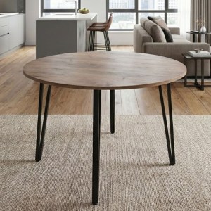 meg-GP038-0029,1-0 ΤΡΑΠΕΖΙ ZENO MEGAPAP ΧΡΩΜΑ ΑΚΑΚΙΑΣ Ø110X73,5ΕΚ.