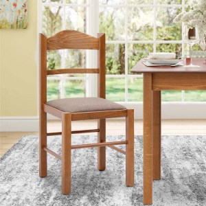 meg-GP039-0006,1-1 ΚΑΡΕΚΛΑ ΤΡΑΠΕΖΑΡΙΑΣ VIRGINIA MEGAPAP ΑΠΟ ΜΑΣΙΦ ΞΥΛΟ ΟΞΙΑΣ ΧΡΩΜΑ ΚΑΡΥΔΙ 42,5X42,5X88ΕΚ.