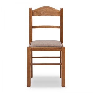 meg-GP039-0006,1-3 ΚΑΡΕΚΛΑ ΤΡΑΠΕΖΑΡΙΑΣ VIRGINIA MEGAPAP ΑΠΟ ΜΑΣΙΦ ΞΥΛΟ ΟΞΙΑΣ ΧΡΩΜΑ ΚΑΡΥΔΙ 42,5X42,5X88ΕΚ.