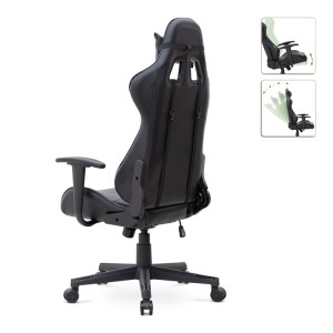 meg-GP040-0008,1-1 ΚΑΡΕΚΛΑ ΓΡΑΦΕΙΟΥ GAMING ALONSO MEGAPAP ΑΠΟ ΤΕΧΝΟΔΕΡΜΑ ΧΡΩΜΑ ΜΑΥΡΟ 67X70X125/135 ΕΚ.