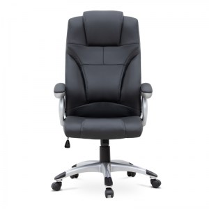 meg-GP040-0009,1-3 ΚΑΡΕΚΛΑ ΓΡΑΦΕΙΟΥ ΔΙΕΥΘΥΝΤΙΚΗ LUCA MEGAPAP ΑΠΟ ΤΕΧΝΟΔΕΡΜΑ ΧΡΩΜΑ ΜΑΥΡΟ 65X60X118/128ΕΚ.