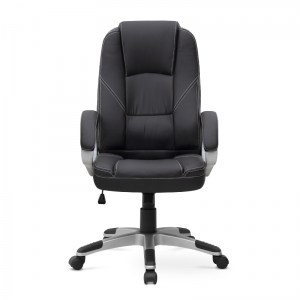 meg-GP040-0011,1-3 ΚΑΡΕΚΛΑ ΓΡΑΦΕΙΟΥ ΔΙΕΥΘΥΝΤΙΚΗ ROBIE MEGAPAP ΑΠΟ ΤΕΧΝΟΔΕΡΜΑ ΧΡΩΜΑ ΜΑΥΡΟ 64X62X108/118ΕΚ.