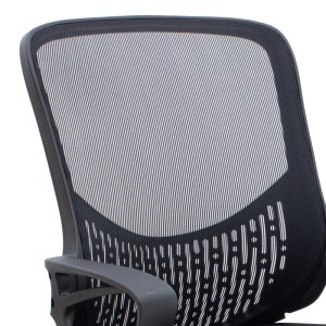 meg-GP040-0020,1-6 ΚΑΡΕΚΛΑ ΓΡΑΦΕΙΟΥ FREDA MEGAPAP ΜΕ ΥΦΑΣΜΑ MESH ΧΡΩΜΑ ΜΑΥΡΟ 65X65X90/100ΕΚ.