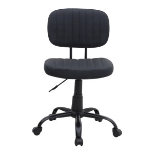 meg-GP040-0023,1-3 ΚΑΡΕΚΛΑ ΓΡΑΦΕΙΟΥ ROMANO MEGAPAP ΑΠΟ ΤΕΧΝΟΔΕΡΜΑ ΧΡΩΜΑ ΜΑΥΡΟ 46X53X79/86ΕΚ.