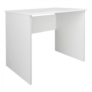meg-GP041-0013,1-1 ΓΡΑΦΕΙΟ ΕΡΓΑΣΙΑΣ KALEN MEGAPAP ΑΠΟ ΜΕΛΑΜΙΝΗ ΧΡΩΜΑ ΛΕΥΚΟ 90X60X74ΕΚ.